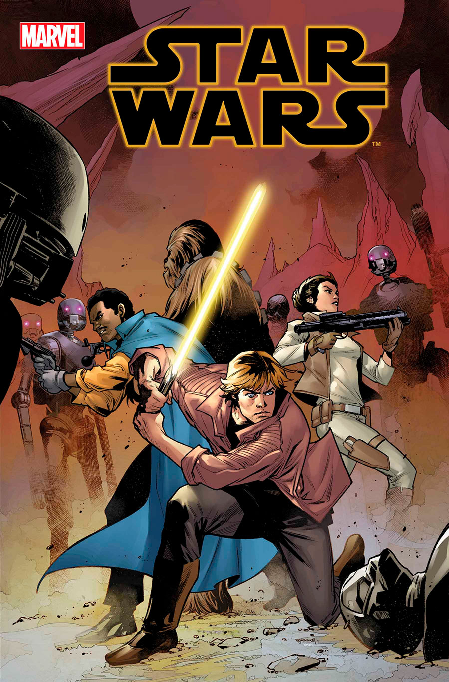 Star Wars Vol 5 #41 Cover A Regular Stephen Segovia Cover (Dark Droids Tie-In)