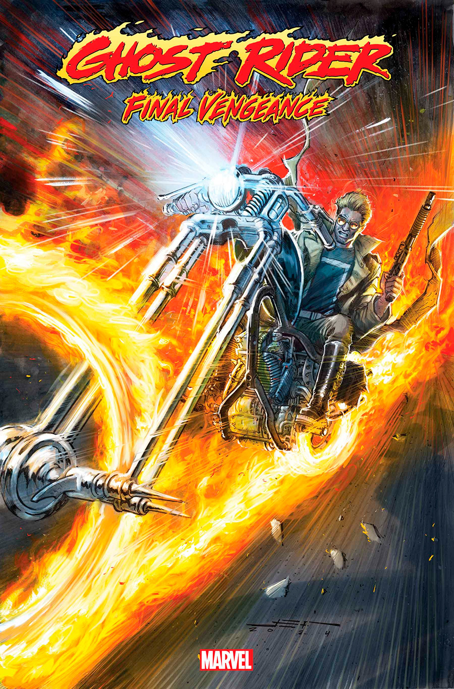 Ghost Rider Final Vengeance #4 Cover A Regular Juan Ferreyra Cover