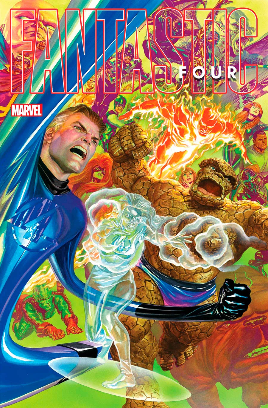 Fantastic Four Vol 7 #24 Cover A Regular Alex Ross Cover
