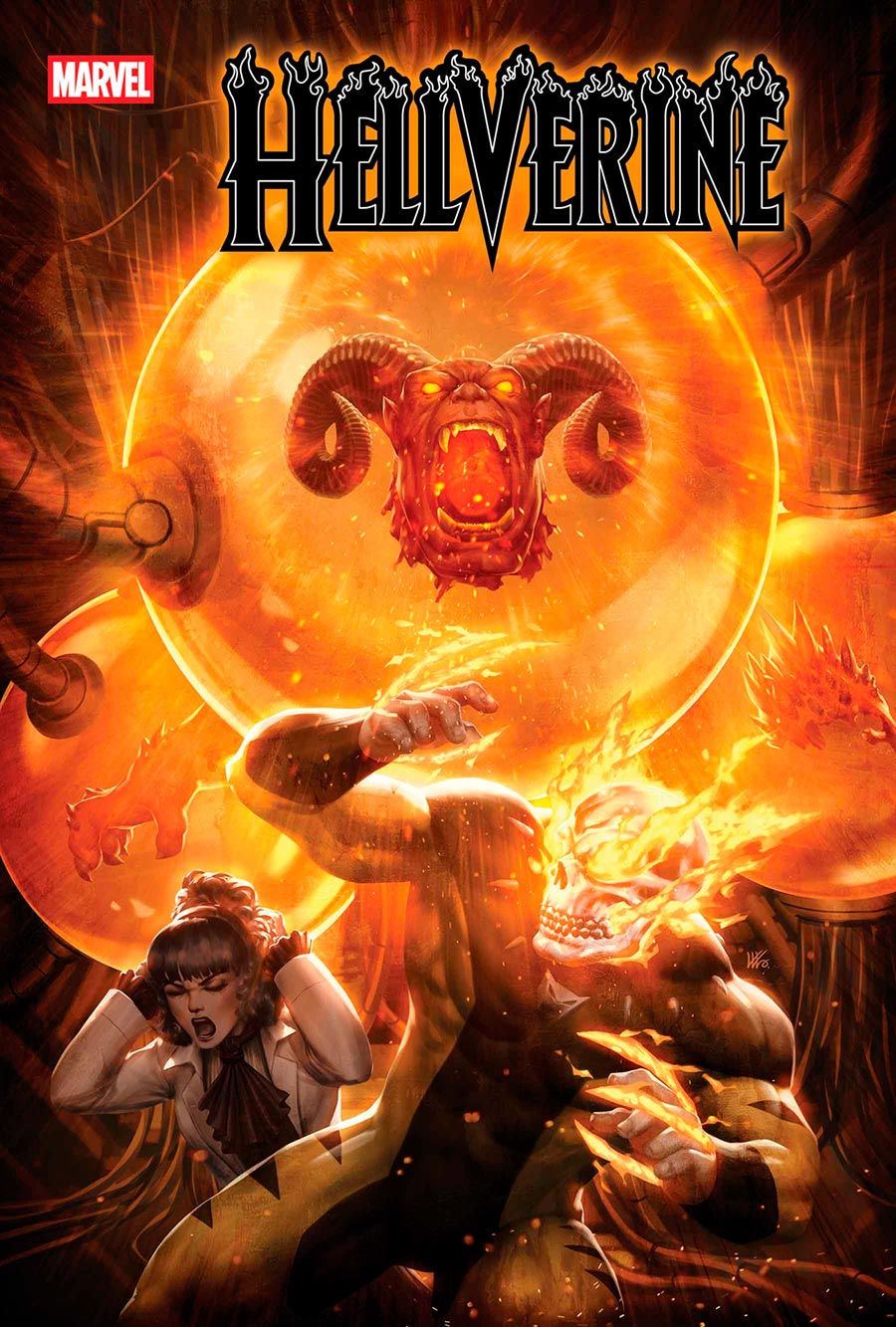 Hellverine Vol 2 #8 Cover A Regular Kendrick kunkka Lim Cover