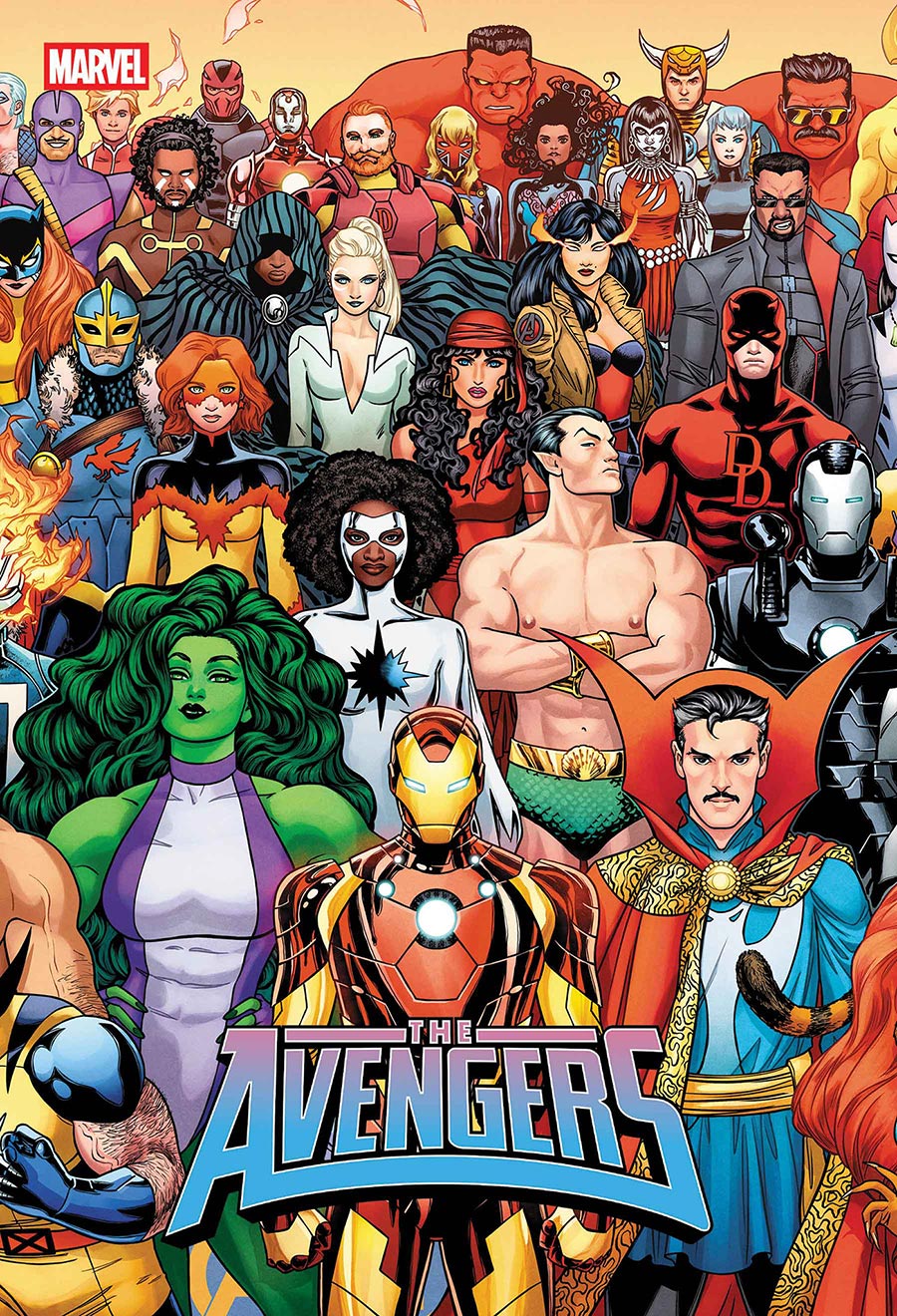 Avengers Vol 8 #35 Cover A Regular Russell Dauterman Connecting Cover (2 Of 3)