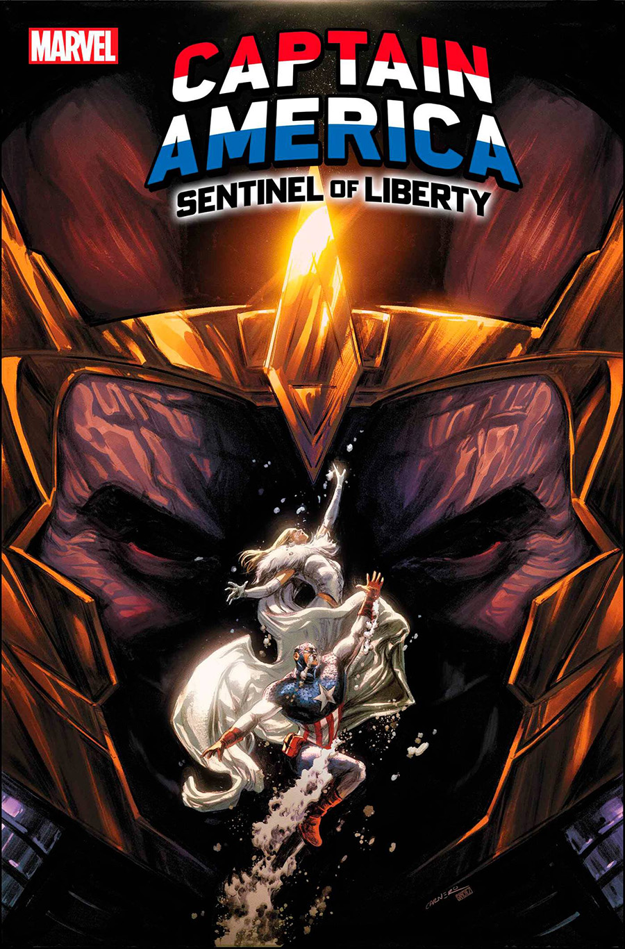 Captain America Sentinel Of Liberty Vol 2 #8 Cover A Regular Carmen Carnero Cover