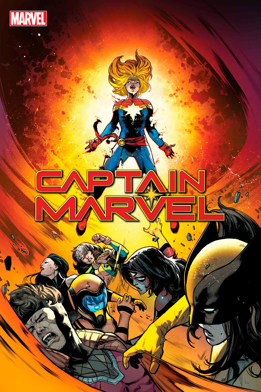 Captain Marvel Vol 9 #49 Cover A Regular Juan Frigeri Cover