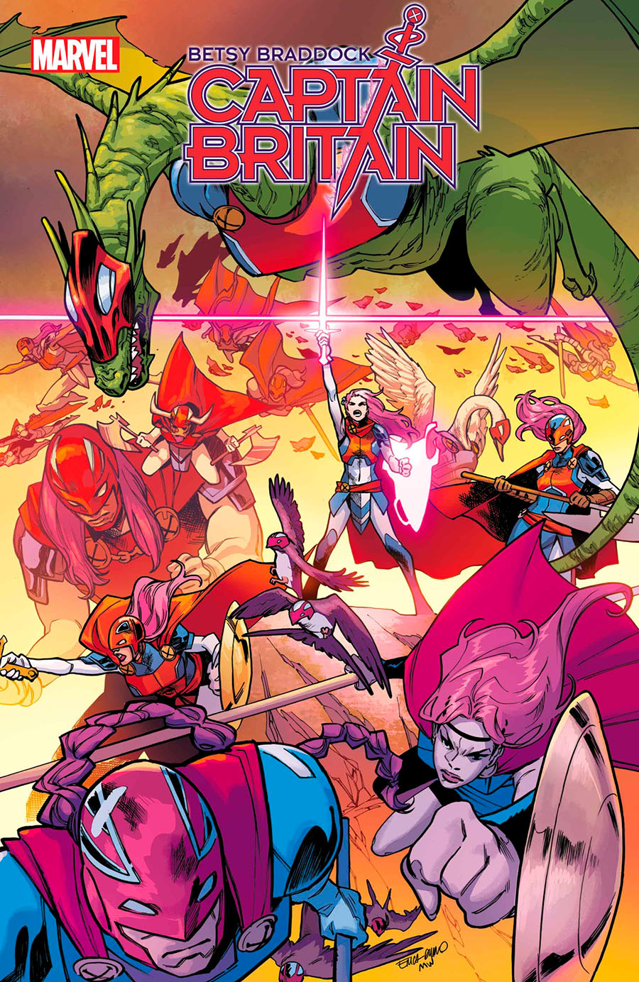 Betsy Braddock: Captain Britain