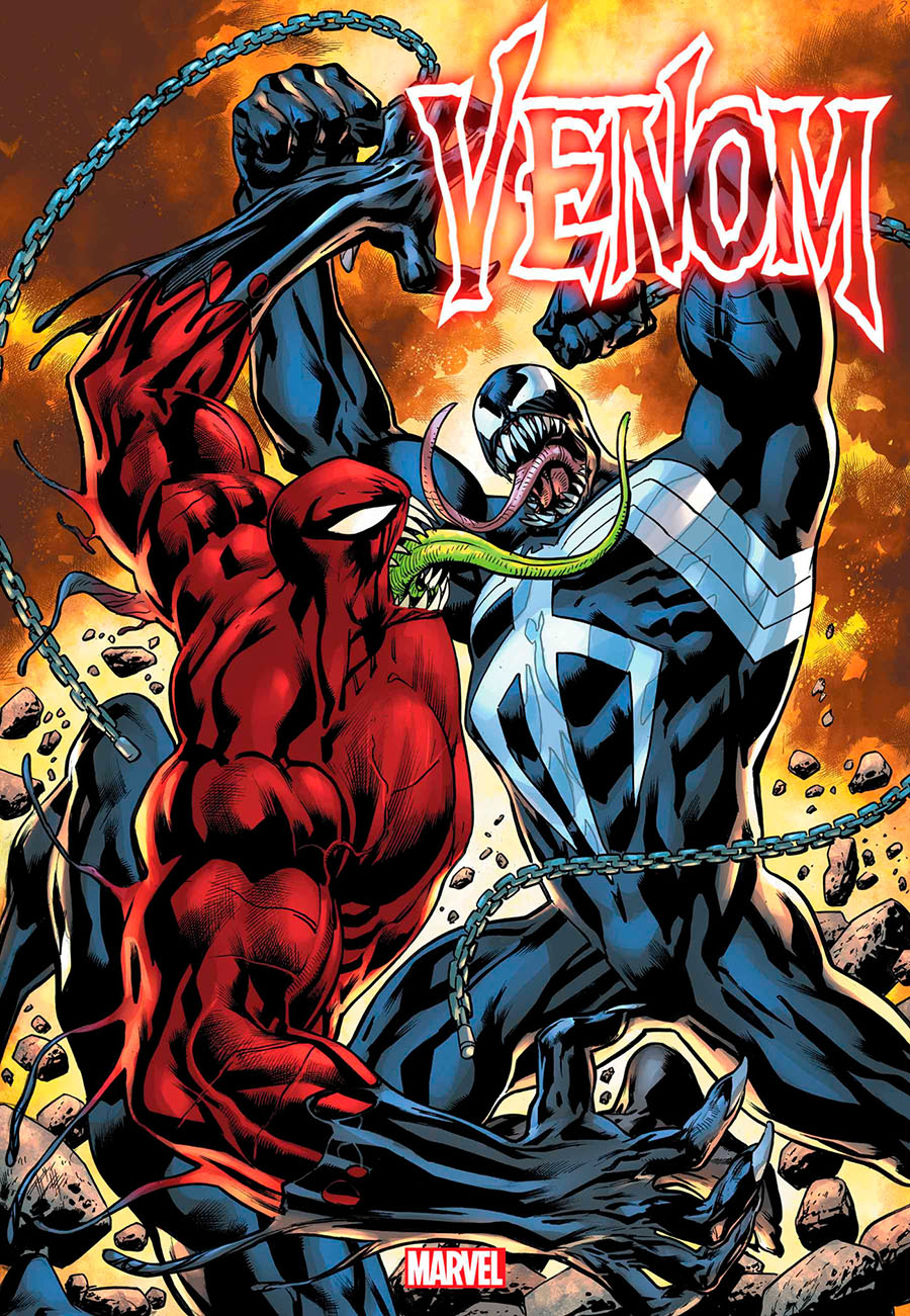 Venom Vol 5 #23 Cover A Regular Bryan Hitch Cover