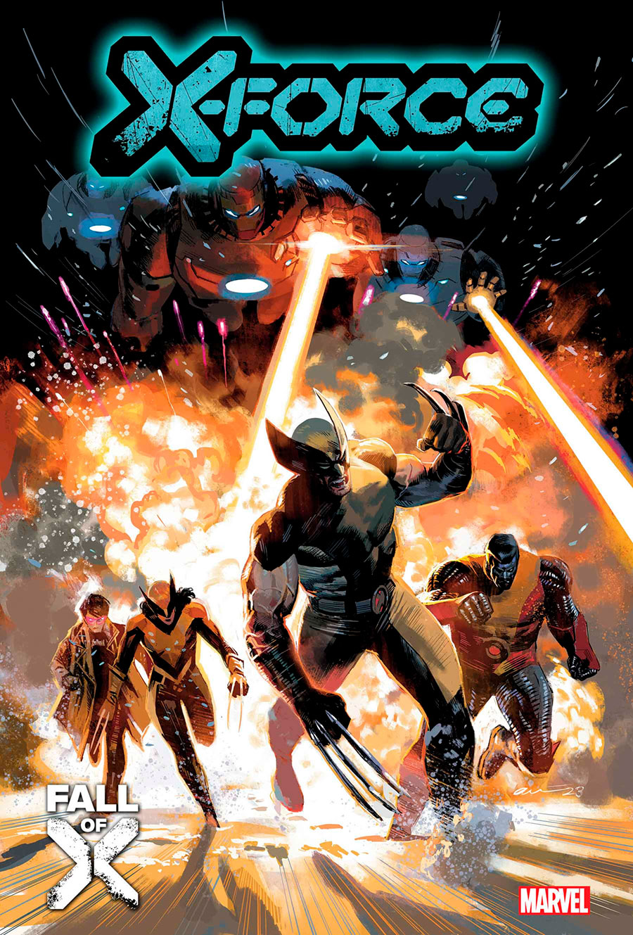 X-Force Vol 6 #47 Cover A Regular Daniel Acuna Cover (Fall Of X Tie-In)