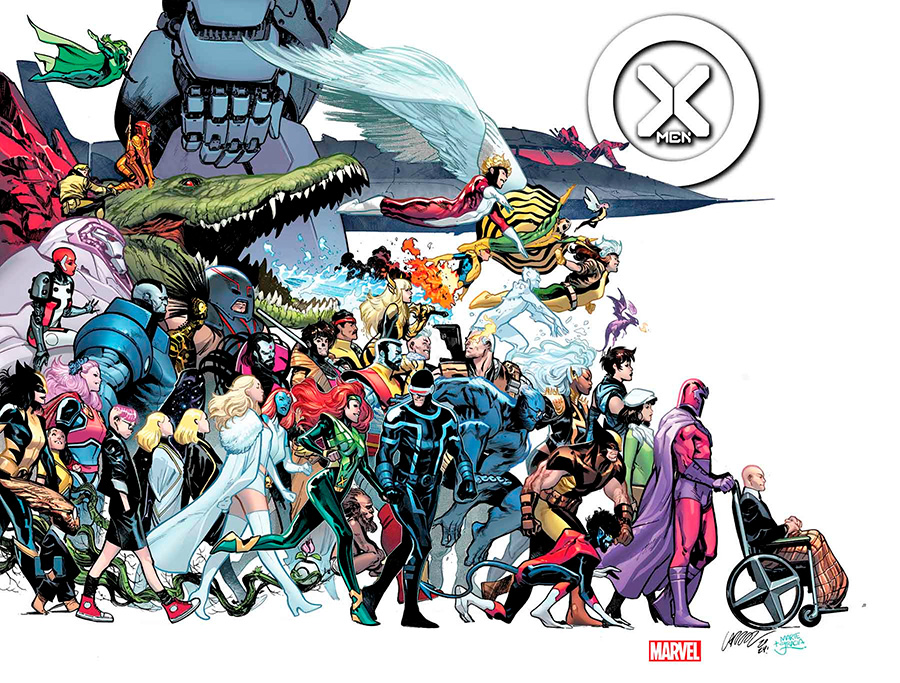 X-Men Vol 6 #35 Cover A Regular Pepe Larraz Wraparound Cover (#700)