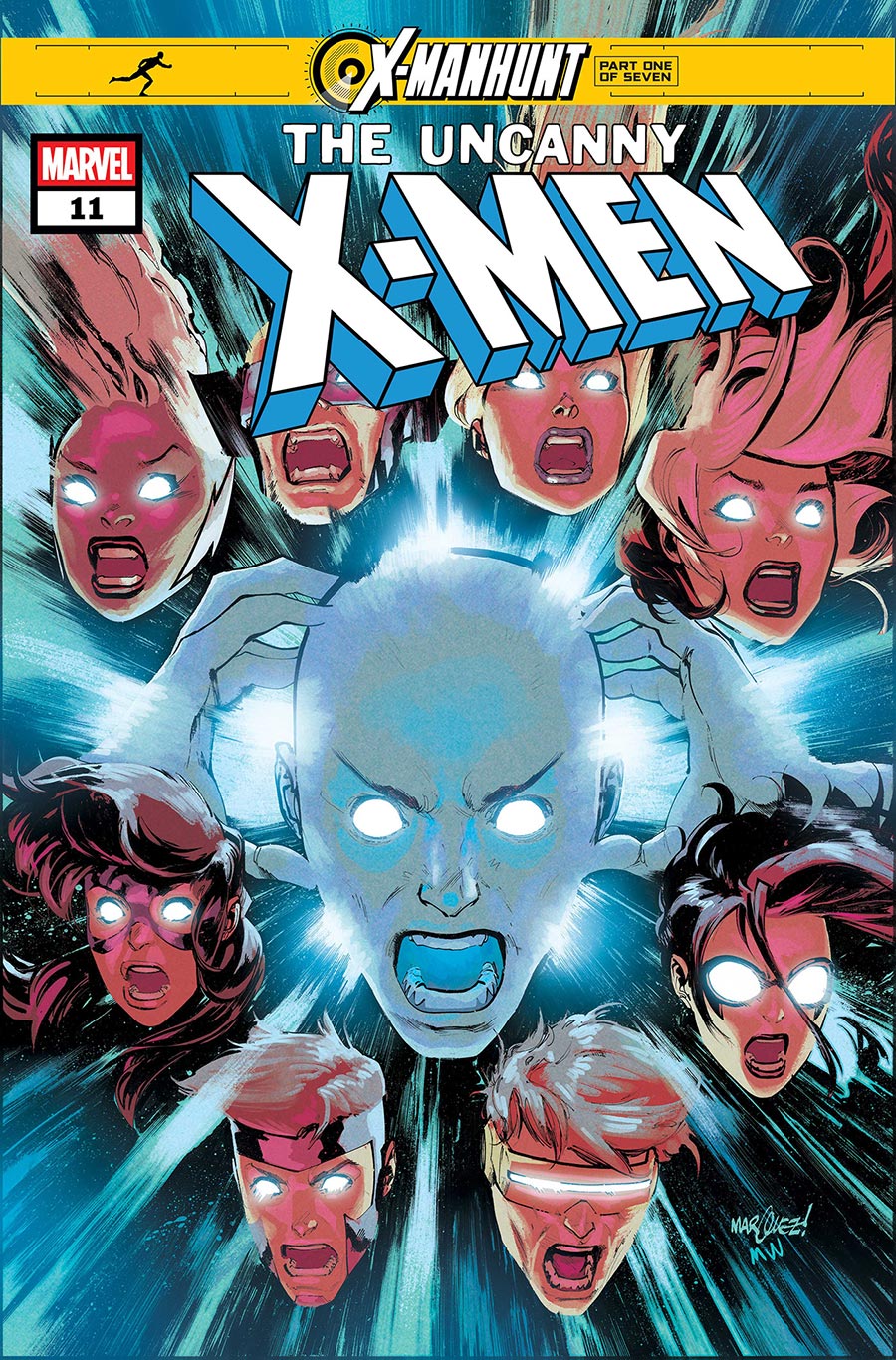 Uncanny X-Men Vol 6 #11 Cover A Regular David Marquez Cover (X-Manhunt Part 1)