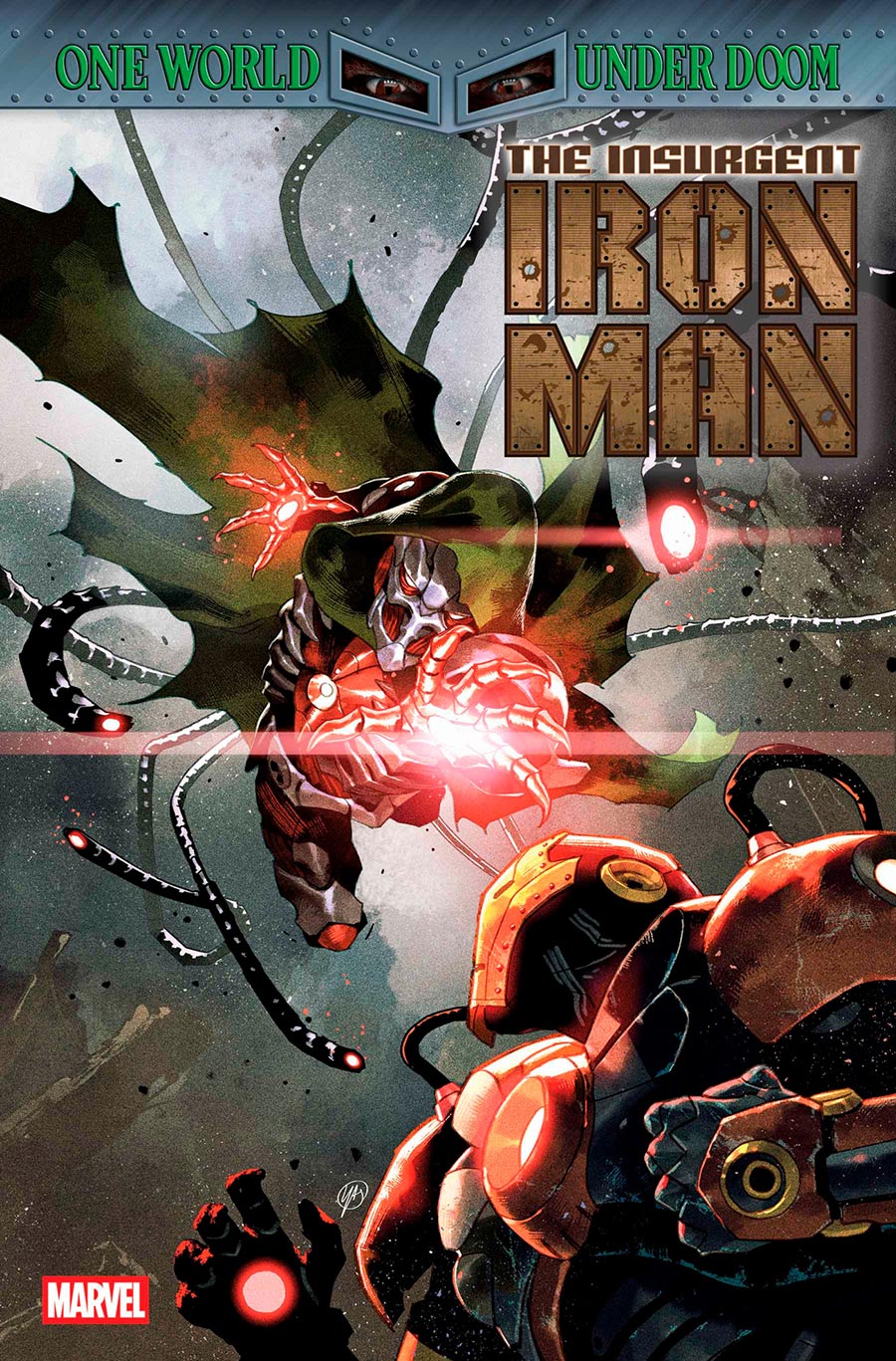 Iron Man Vol 7 #10 Cover A Regular Yasmine Putri Cover (One World Under Doom Tie-In)