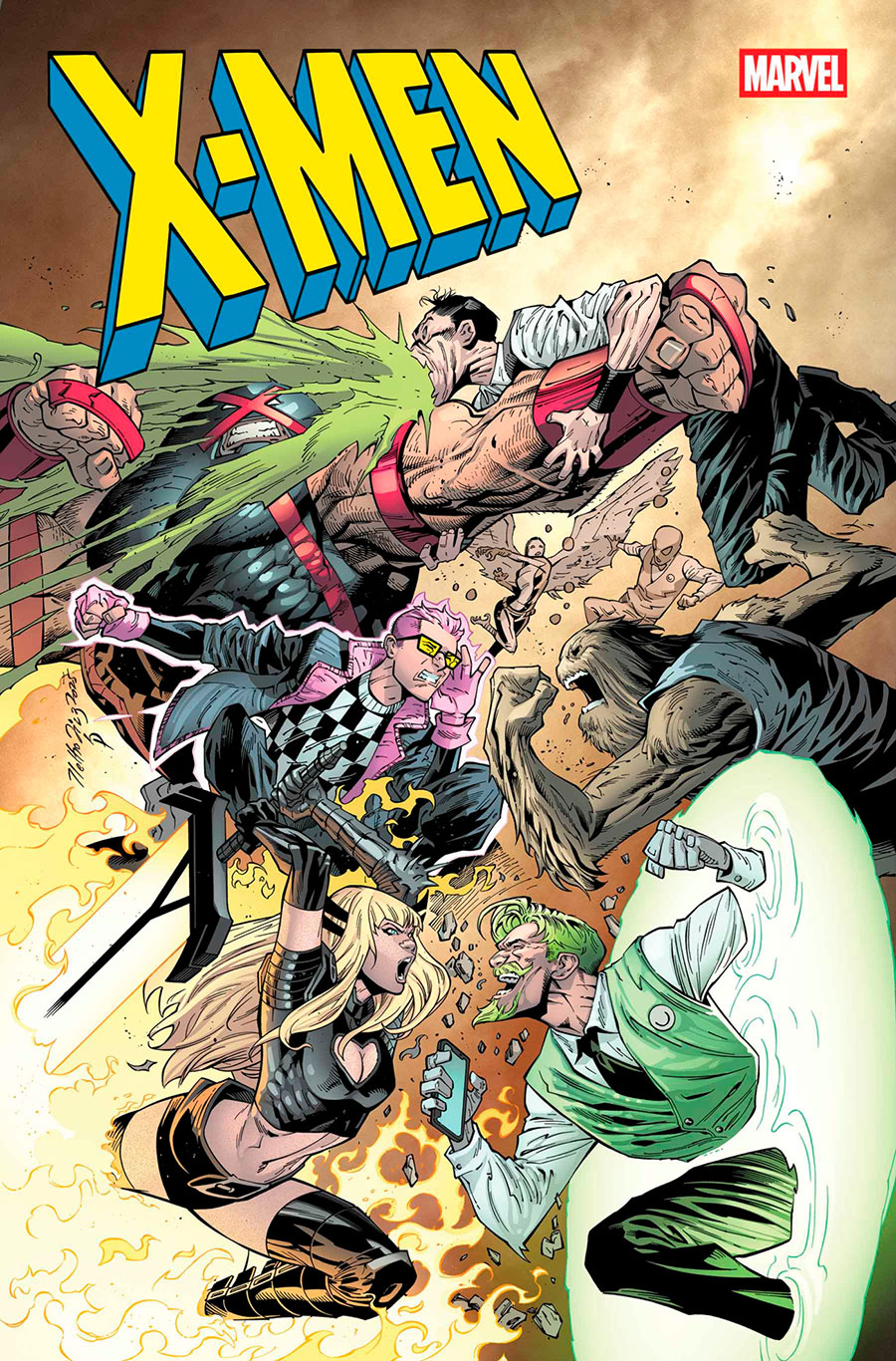 X-Men Vol 7 #21 Cover A Regular Netho Diaz Cover