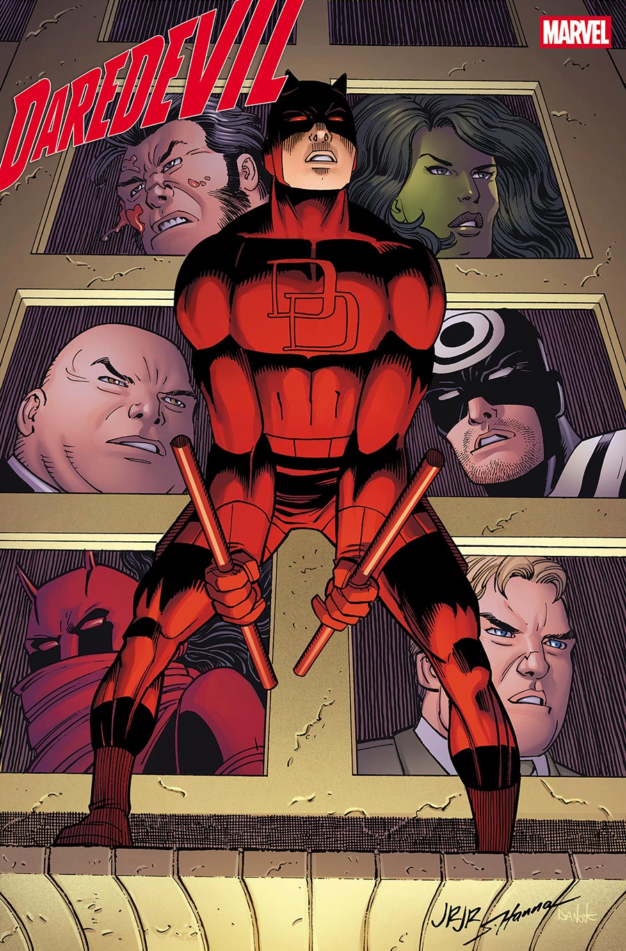 Daredevil Vol 8 #25 Cover A Regular John Romita Jr Cover
