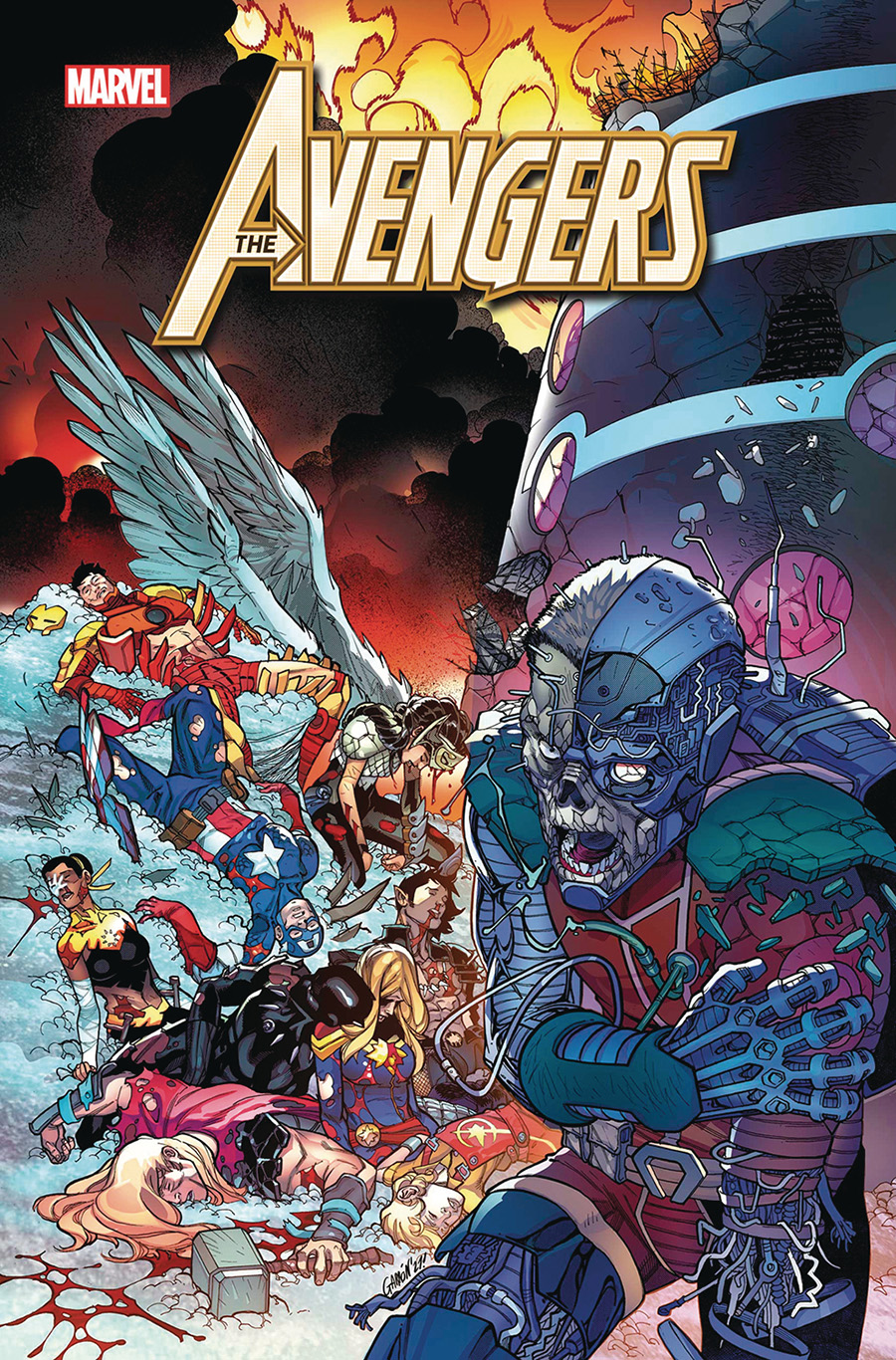 Avengers Vol 7 #54 Cover A Regular Javier Garron Cover