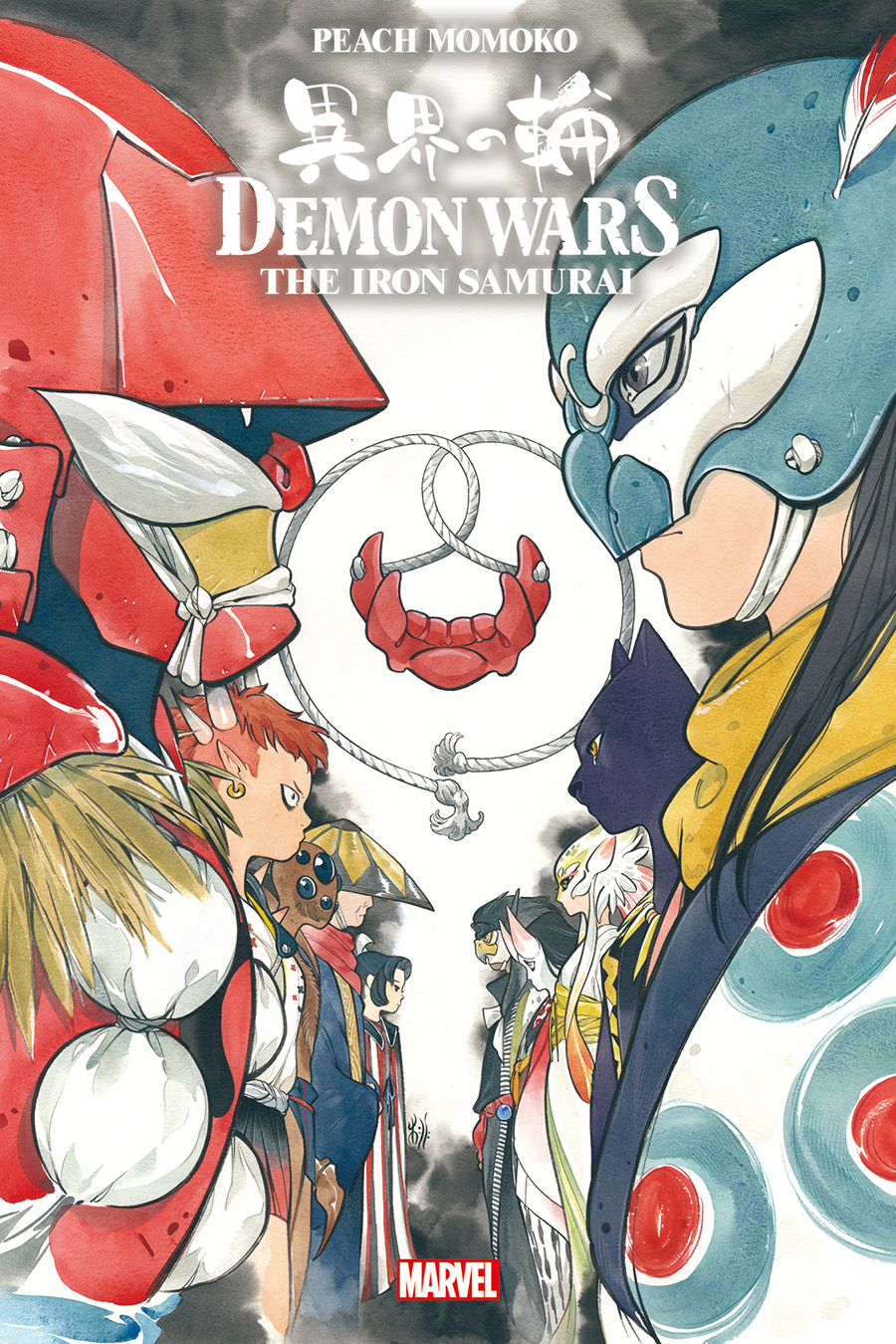 Demon Wars Iron Samurai #1 Cover A Regular Peach Momoko Cover