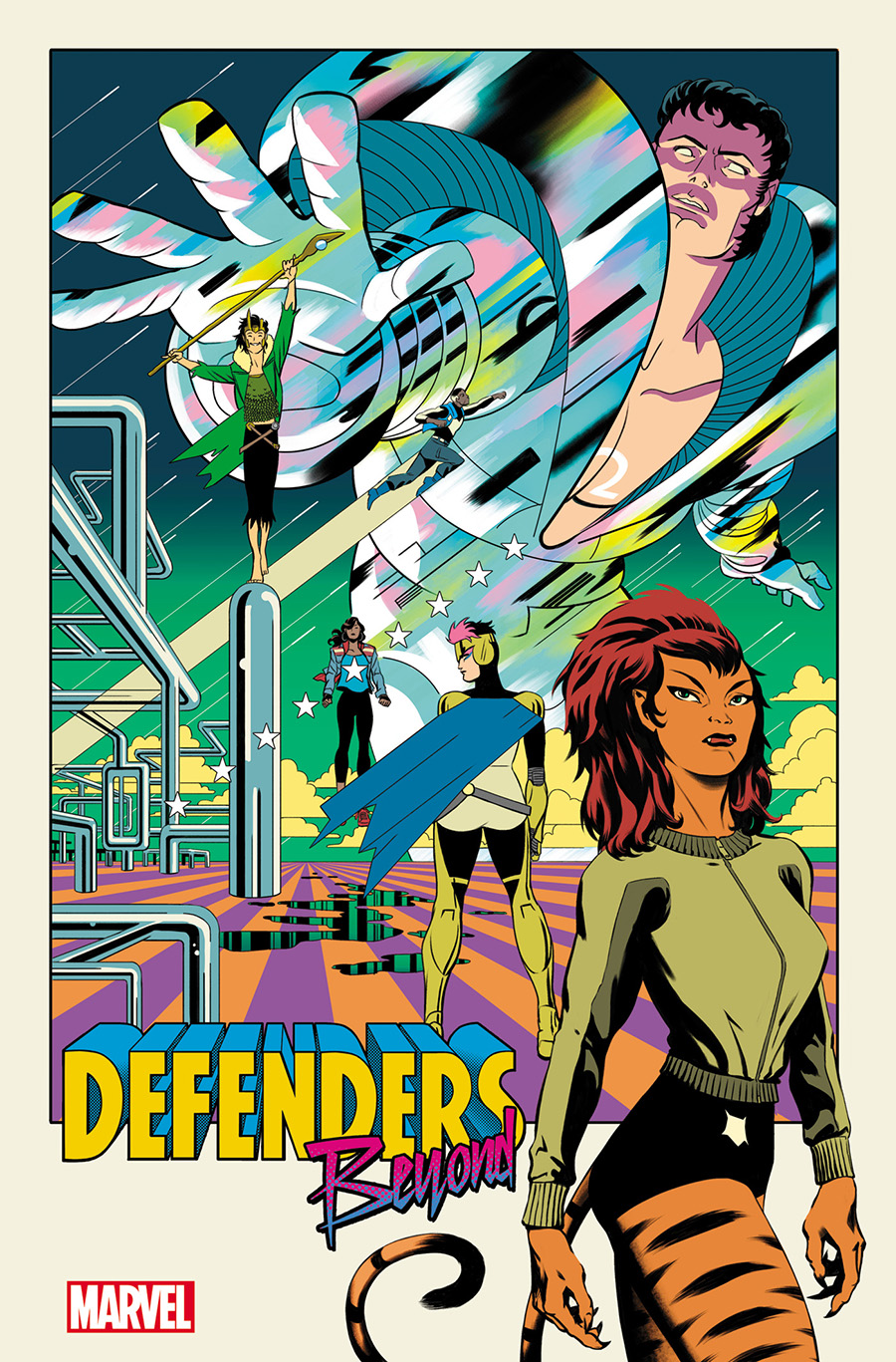Defenders Beyond #2 Cover A Regular Javier Rodriguez Cover