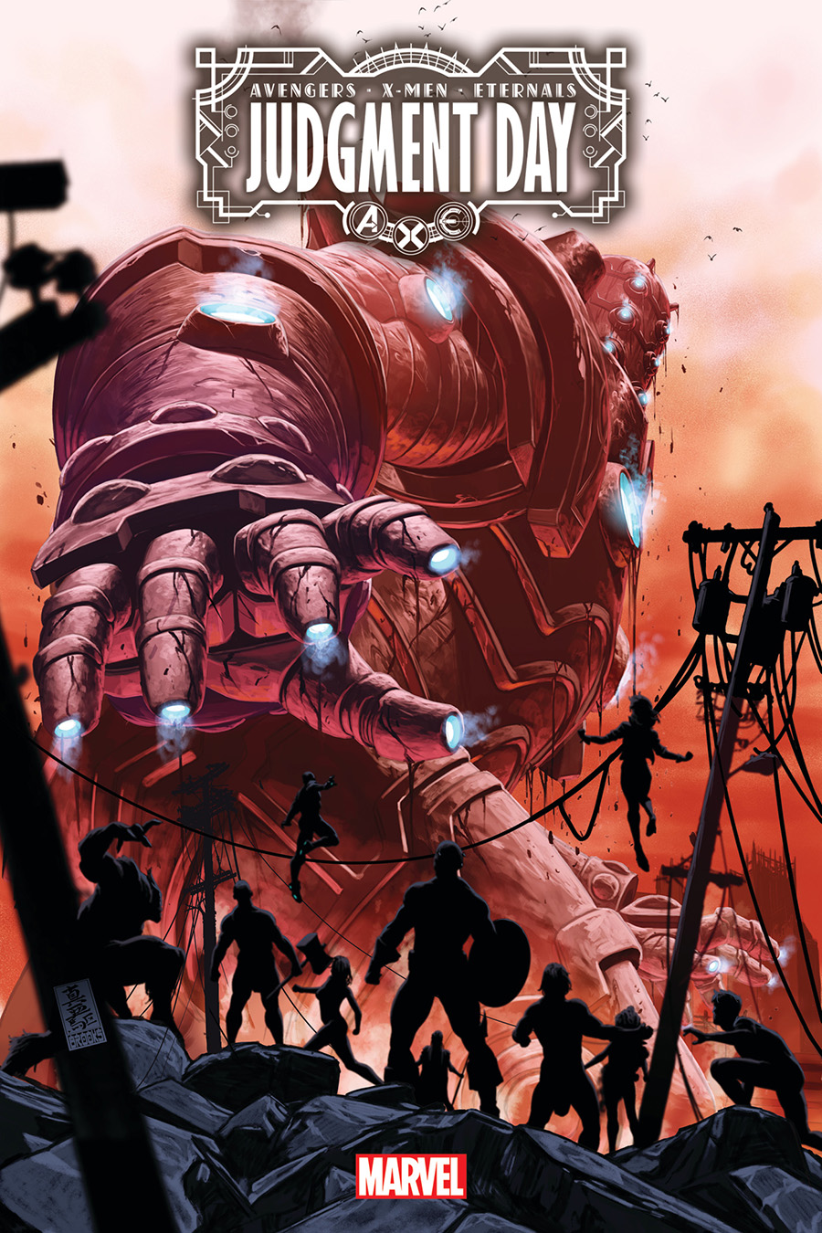 A.X.E. Judgment Day #2 Cover A Regular Mark Brooks Cover