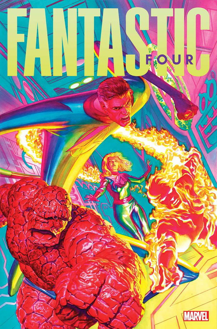 Fantastic Four Vol 7 #1 Cover A Regular Alex Ross Cover